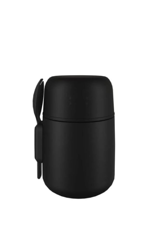 Fredo Duo Dine 500Ml Çelik Termos Soft Mat Siyah