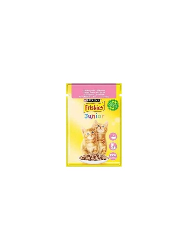FRISKES 85 GR KEDI MAMASI TAV.ET.POUCH YAVRU KEDI