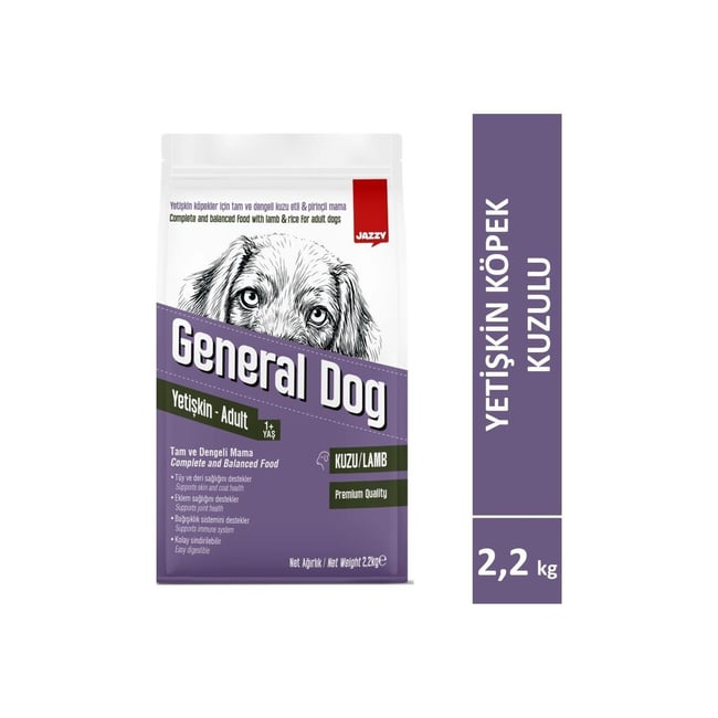 GENERAL DOG 2.2 KG YETISKIN KOPEK MAMASI KUZULU
