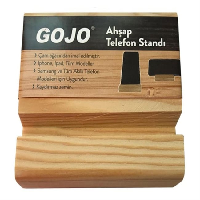 Gojo 00060 Ahşap Telefon Standı