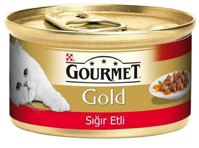 GOURMET GOLD 85 GR KEDI MAMASI SIGIR ETLI