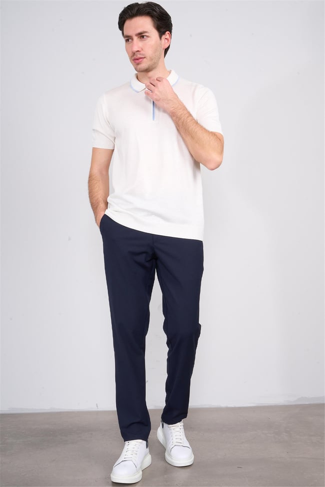 Halifaks Kemik Erkek 39553 40 Ferm Polo Yk 20 2 Vıs Cot Tac Basıc Kısa Kol T-Shirt