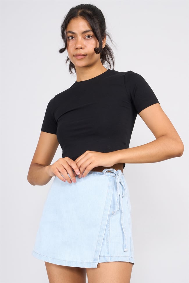 Helly Y25 Mb-2897 Siyah Kadın Bluz