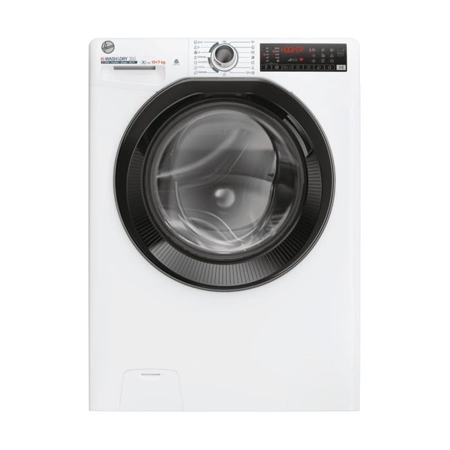 HOOVER H-WASH& DRY 350 H3DPS21076TB6-17 A Enerji, 10 kg yıkama, 7 kg kurutma, 1400 dev/dak., Eco-Power Inverter motor, hOn ( Wi-Fi + Bluetooth)