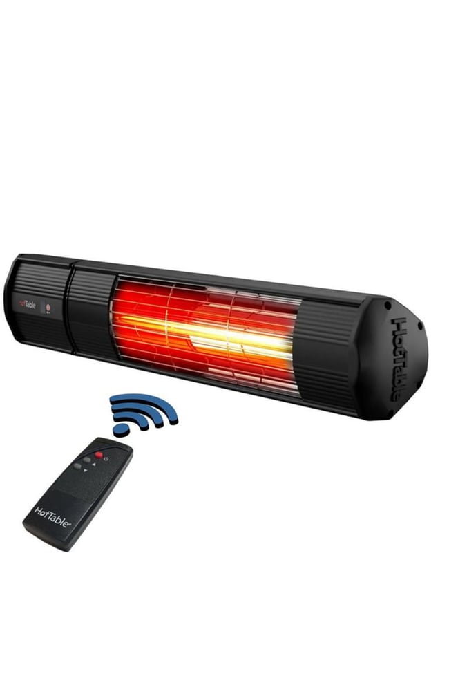 Hottable Classic Plus Duvar Tipi Dış Mekan İnfrared Isıtıcı 2000 Watt (U.kumandalı 5 kademe Isı ayarı)