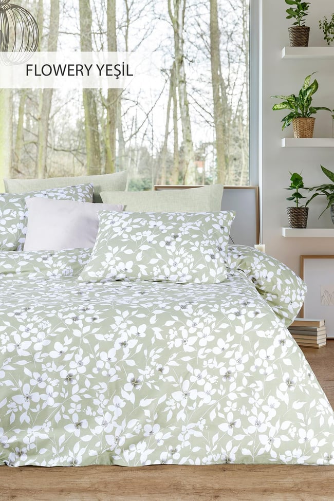 I.G.IST RANFORCE C.K. NevresIm Takımı - Flowery YeSIl
