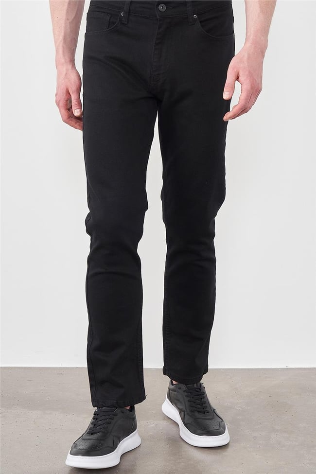Jsco 4400-M15 Black Black E. Jsco Texas Erkek Pantolon