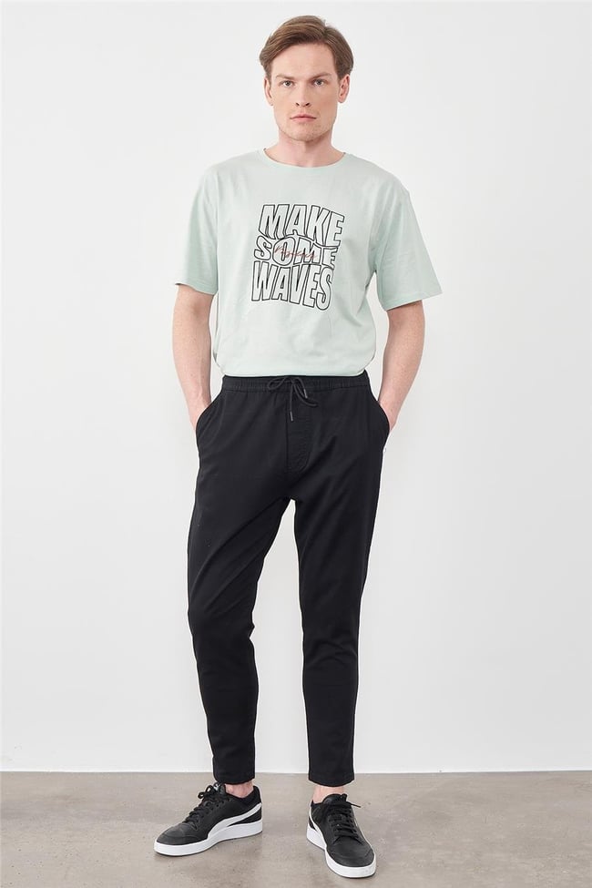 Jsco 5501-H03-1 Black Pb. Jsco İbiza Jogger Erkek Pantolon
