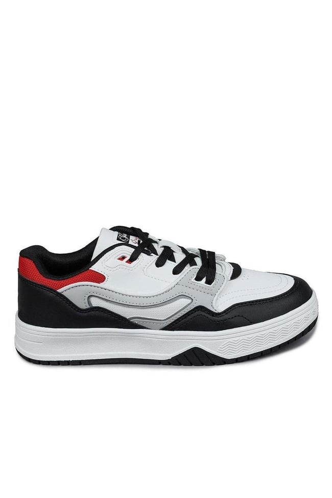 Jump Ja228520121Ft 28520 Whıte/Black/Red Garson Sneaker Ayakkabı