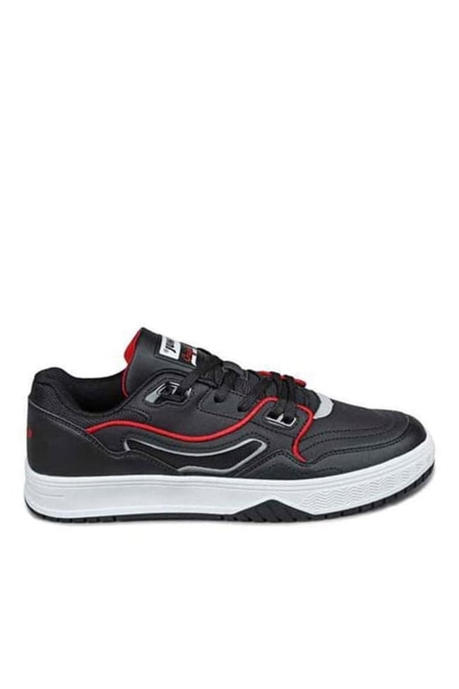 Jump Ja228520121Gt Siyah Beyaz Kırmızı Grs Havuz Taban Sneaker Ayakkabı