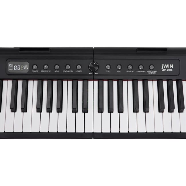 Jwin JDP-2088 Tuş Hassasiyetli 88 Tuşlu Dijital Piyano - Siyah