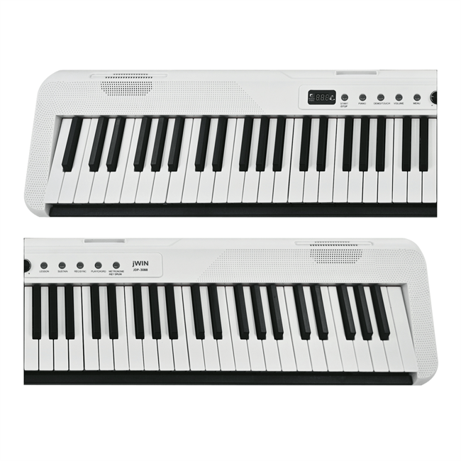 Jwin JDP-3088 Tuş Hassasiyetli 88 Tuşlu Dijital Piyano - Beyaz