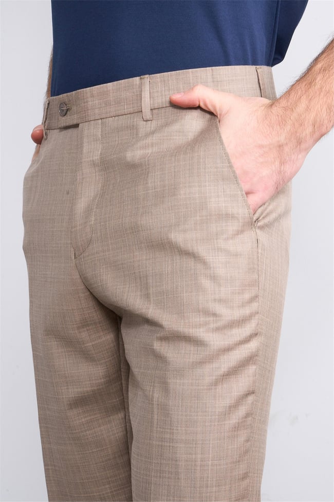 Kagi Bej Erkek Zeng Klasik Pantolon