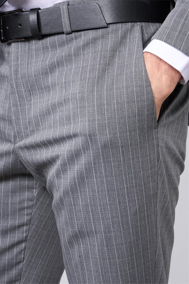 Kagi Füme Erkek Pamuk Polyester Sorento Kruvaze Takım