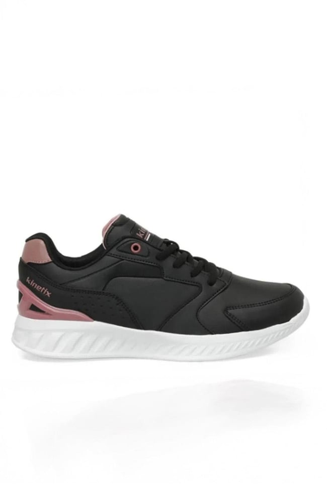 Kinetix Emay Pu W 3Pr Siyah Pastel Pembe Kadın Sneaker Ayakkabı