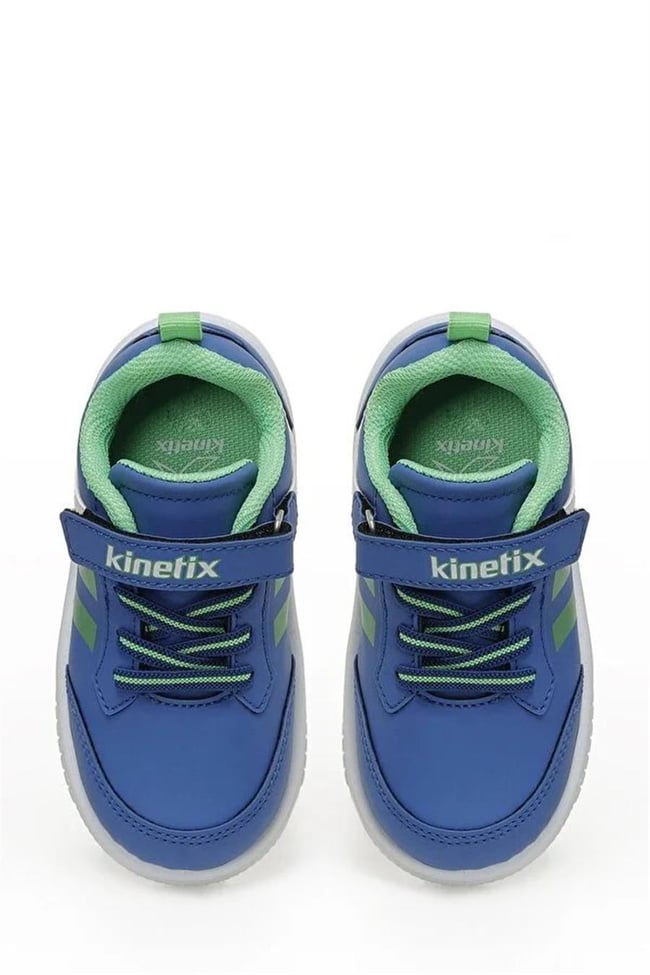 Kinetix Luna 3Pr Saks Beyaz Yeşil Erkek Bebe Sneaker Ayakkabı