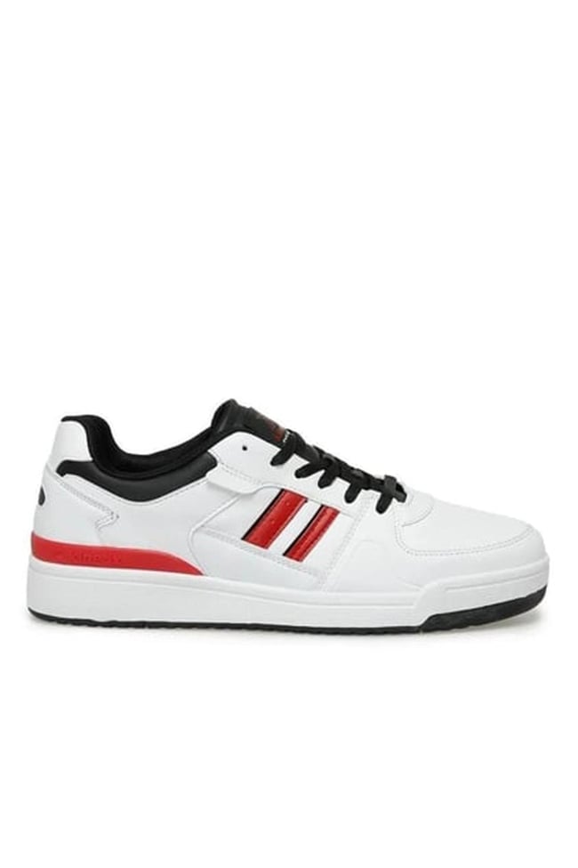 Kinetix Wilmo Pu 3Fx Açık Kırmızı Siyah Beyaz Sneaker Ayakkabı