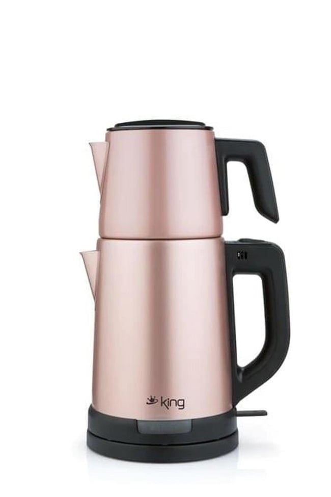 King KCM331 Tea Pro Inox Çay Makinesi Rose