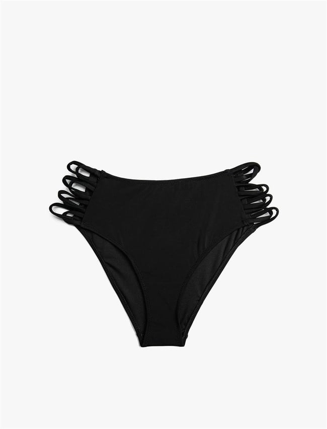 Koton Y23 3Sak00010Bm Sıyah 999 Kadın Elastan Swımwear Bıkını Alt