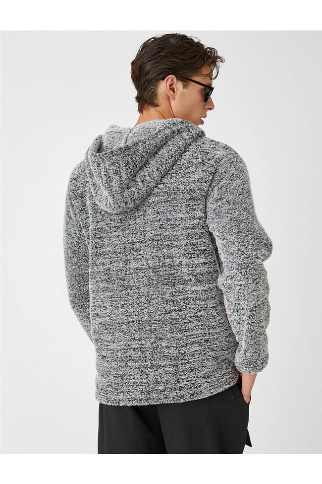 Koton 3Wam70066Mk Antrasıt 931 Erkek  Jersey Sweatshırt