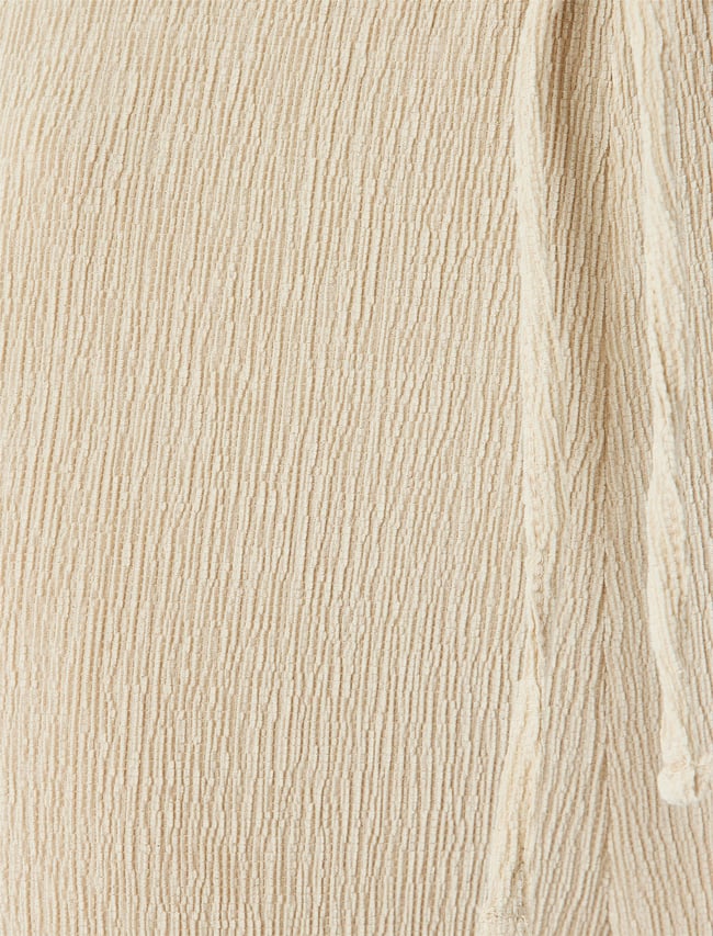 Koton 5Sal40047Ik 057 Bej Genc Kız Vıskoz Jersey Pantolon