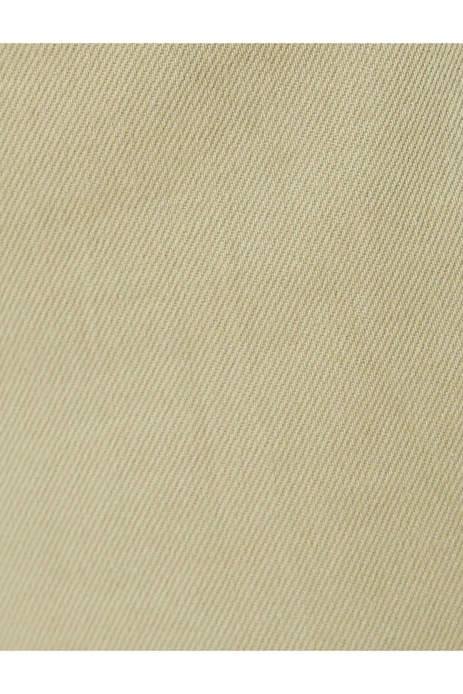 Koton 4Sal40006Mw 854 Haki Kadın Pamuk Dokuma Pantolon
