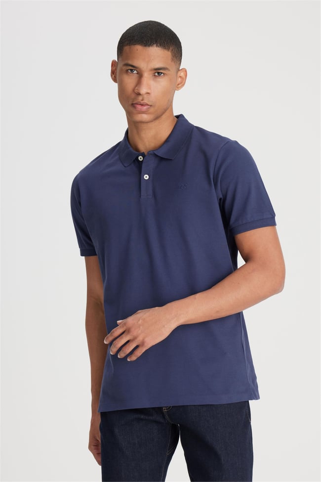 Lee L211810410 Lacivert Erkek T-shirt
