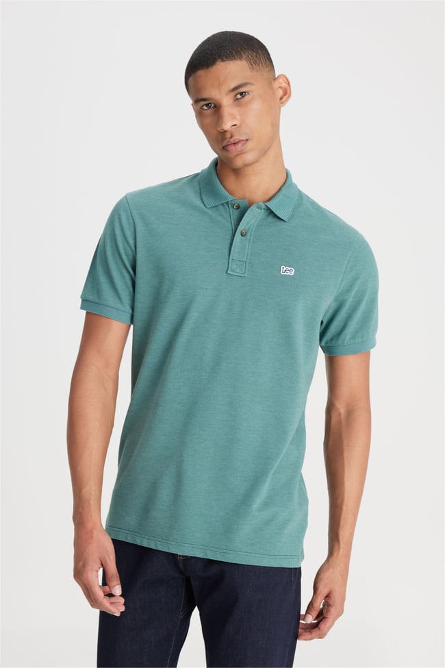 Lee L231369 300 Green Erkek Polo T-Shırt