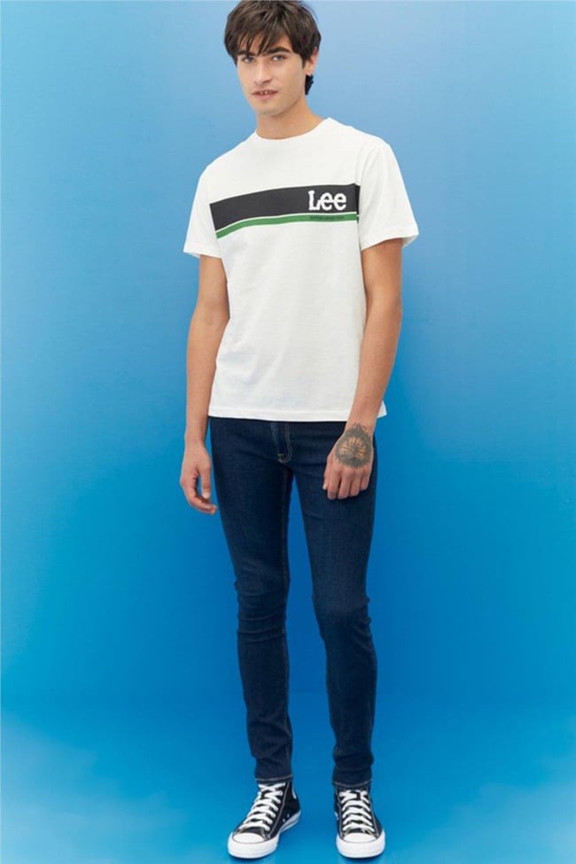 Lee L736 Washed Dark Xa Erkek Skinny Normal Bel Çok Dar Malone Jean Pantolon