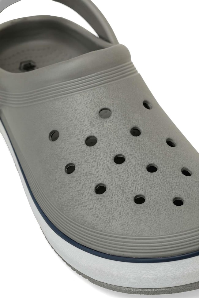 Lumberjack 5M Madmax 5Fx Gri Erkek Crocs Terlik
