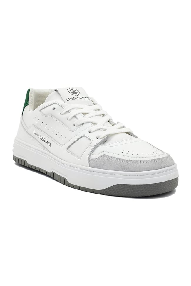 Lumberjack A10151184312010 4M Villa 4Fx Beyaz Erkek Sneaker Ayakkabı