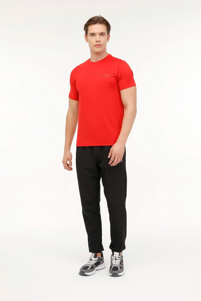 Lumberjack A10157074008010 4M Ml Renato 11Itl1019 4Fx Kırmızı Erkek T-Shirt