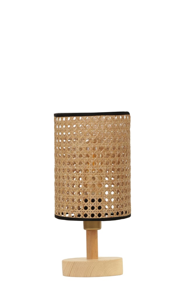 Lumexx Anka Naturel Rattan Abajurlu Masa Lambası