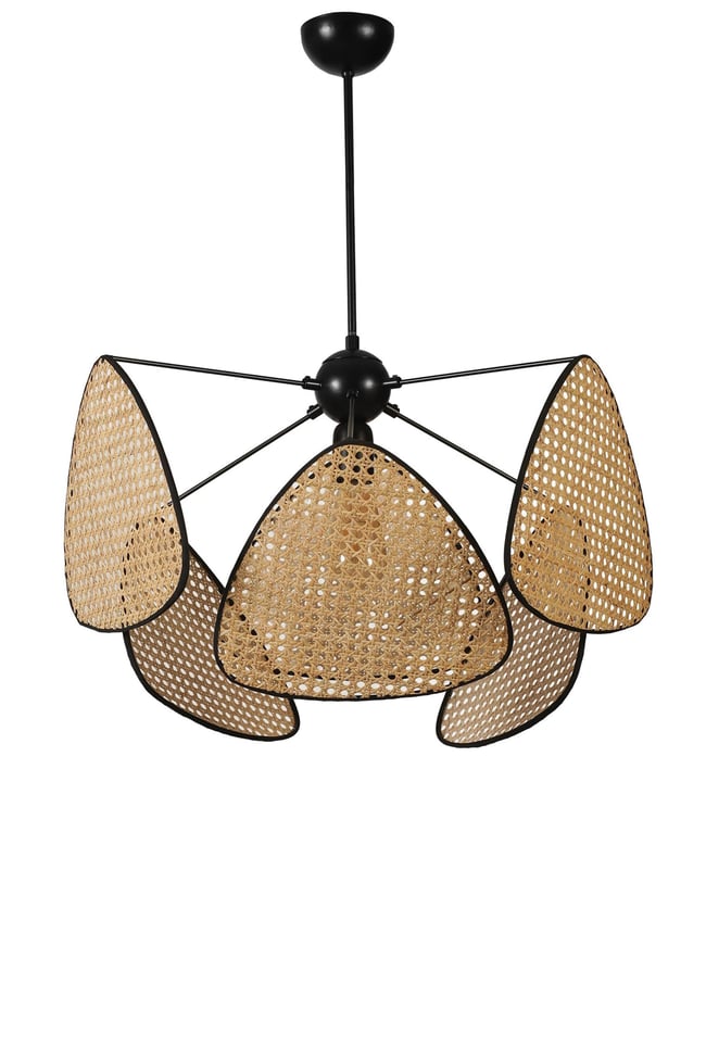 Lumexx Hera 6 Lı Rattan Avize