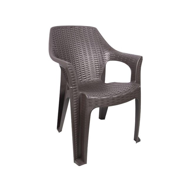 Mandella Queen Rattan Koltuk  (2 Adet) Kahverengi