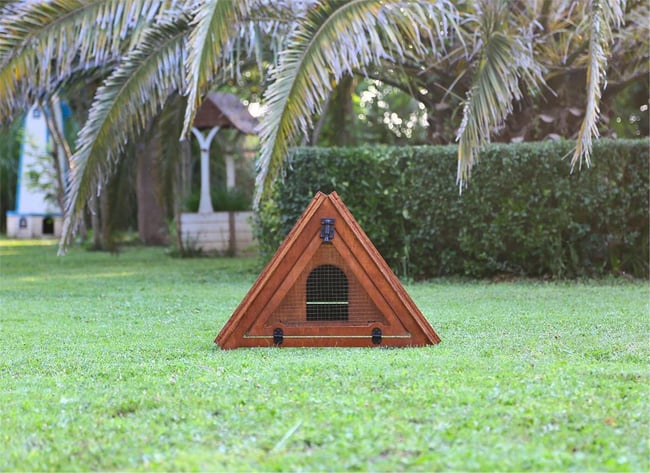 Mandu Ahşap Tavşan Evi Küçük Boy-Mnd225
