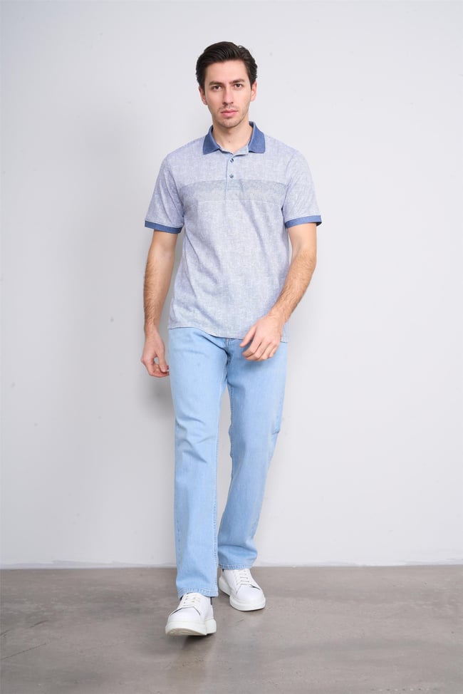 Mareteks 4400-S51-1-Texas L.Blue Zkb. Erkek Denım Pantolon