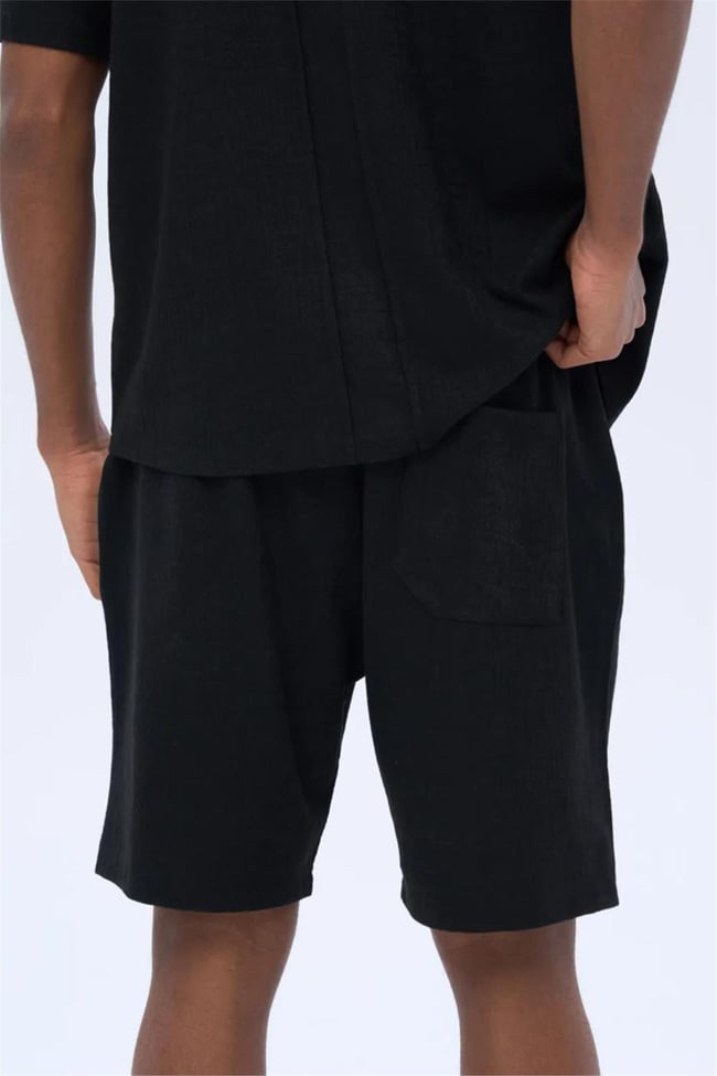 Massımo 6308 Sıyah Erkek Sort