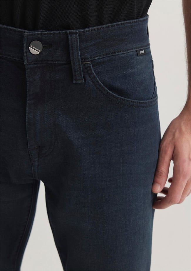 Mavi 0042227245 Jake Koyu Foggy Mavi Jet Siyah Erkek Pantolon