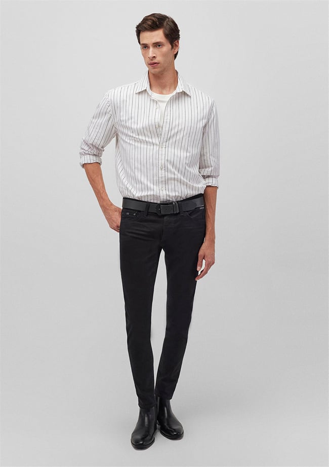 Mavi 00424-21319 Erkek James Coal Coated Siyah Pantolon