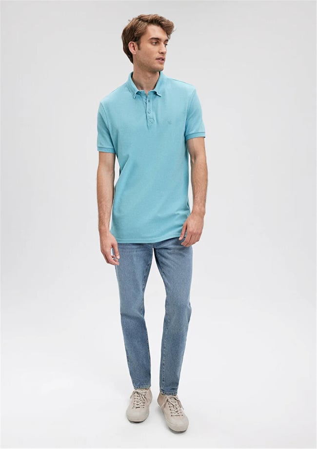 Mavi 063247-33949 Polo Havacı Mavi Erkek T-Shirt
