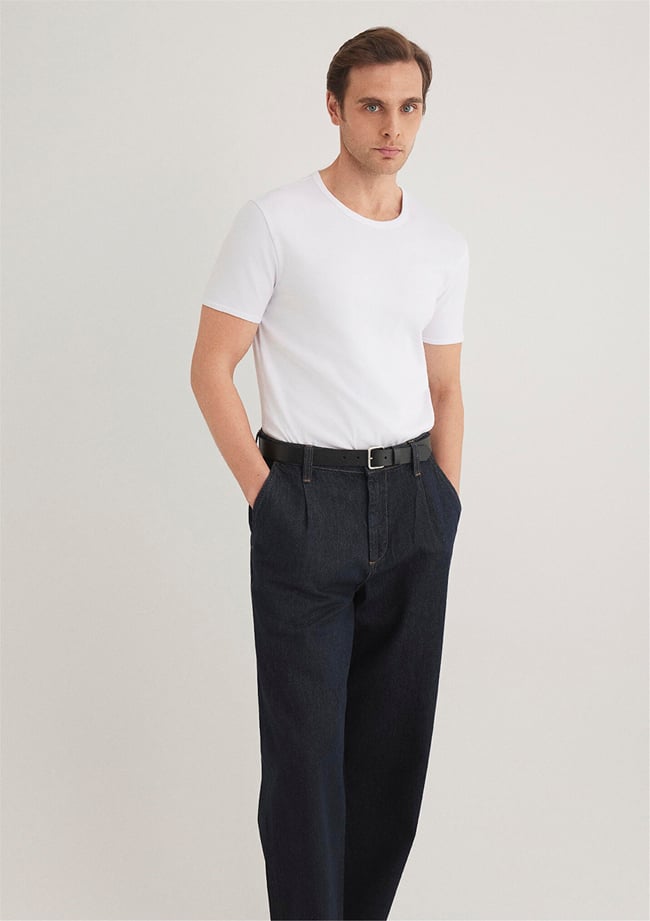 Mavi 063747-620 Erkek Beyaz T-Shirt