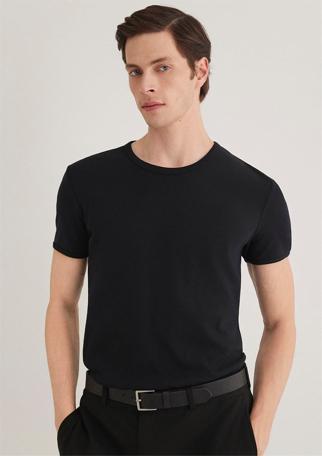 Mavi 063747-900 Erkek Siyah T-Shirt
