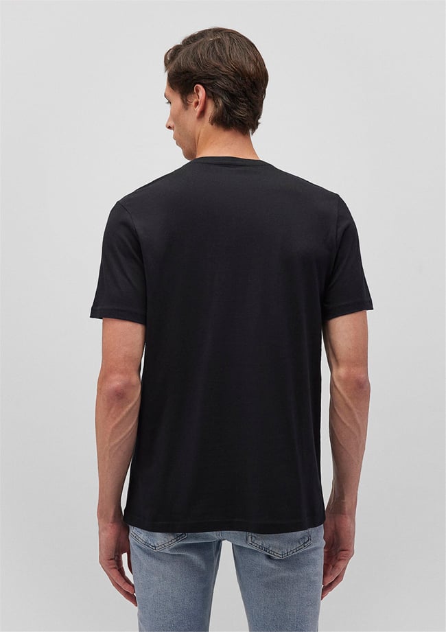 Mavi 065586-900 V Yaka Siyah T-Shirt