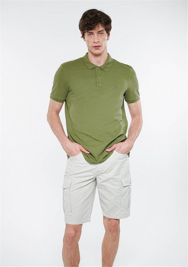 Mavi 065844-28524 Polo Yeşil Erkek T-Shirt