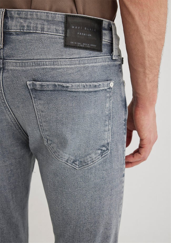Mavi M001070-83703 Kvnc Lt 90'S Grey Mavi Black Erkek Skinny Denim Pantolon
