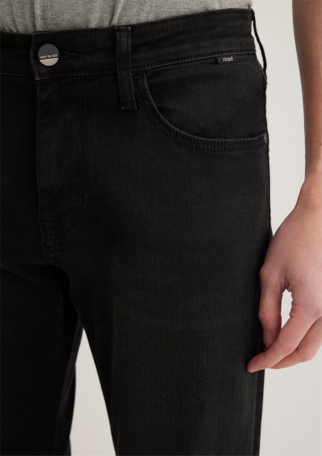 Mavi M0037834819 Martin Smoke Mavi Black Erkek Regular Straight Denim Pantolon