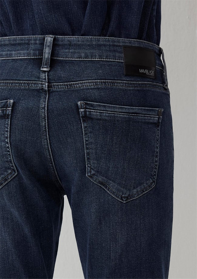 Mavı M0042287860 Jake Faded Indıgo Mavı Black Erkek Skınny Denım Pantolon