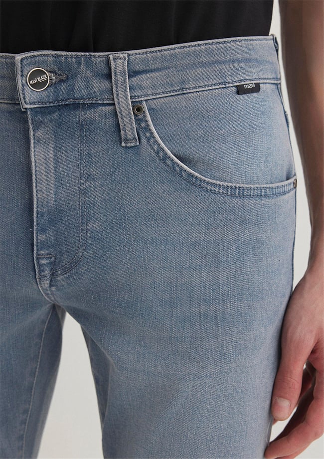 Mavı M0042289558 Jake Blue Grey Mavı Black Erkek Skınny Denım Pantolon