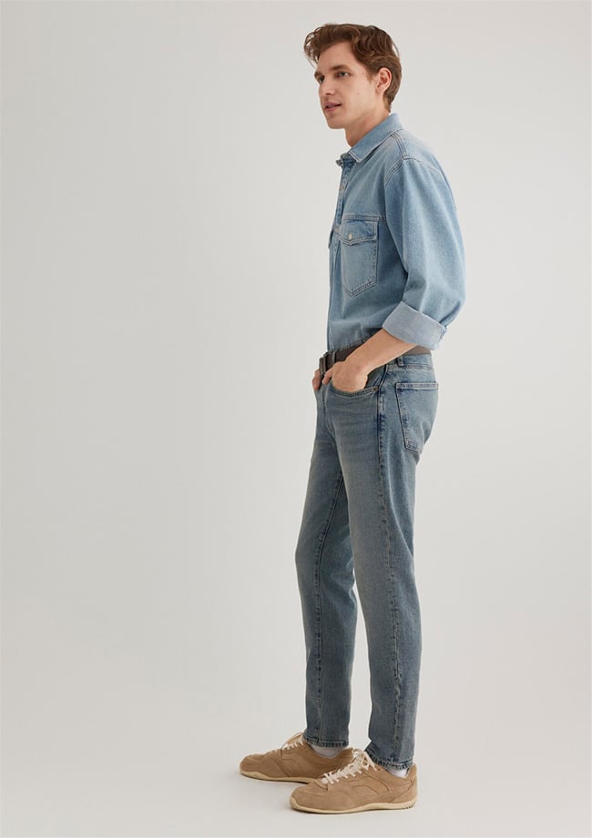 Mavı M0042489278 James Foggy Indıgo Classıc Denım Erkek Skınny Denım Pantolon